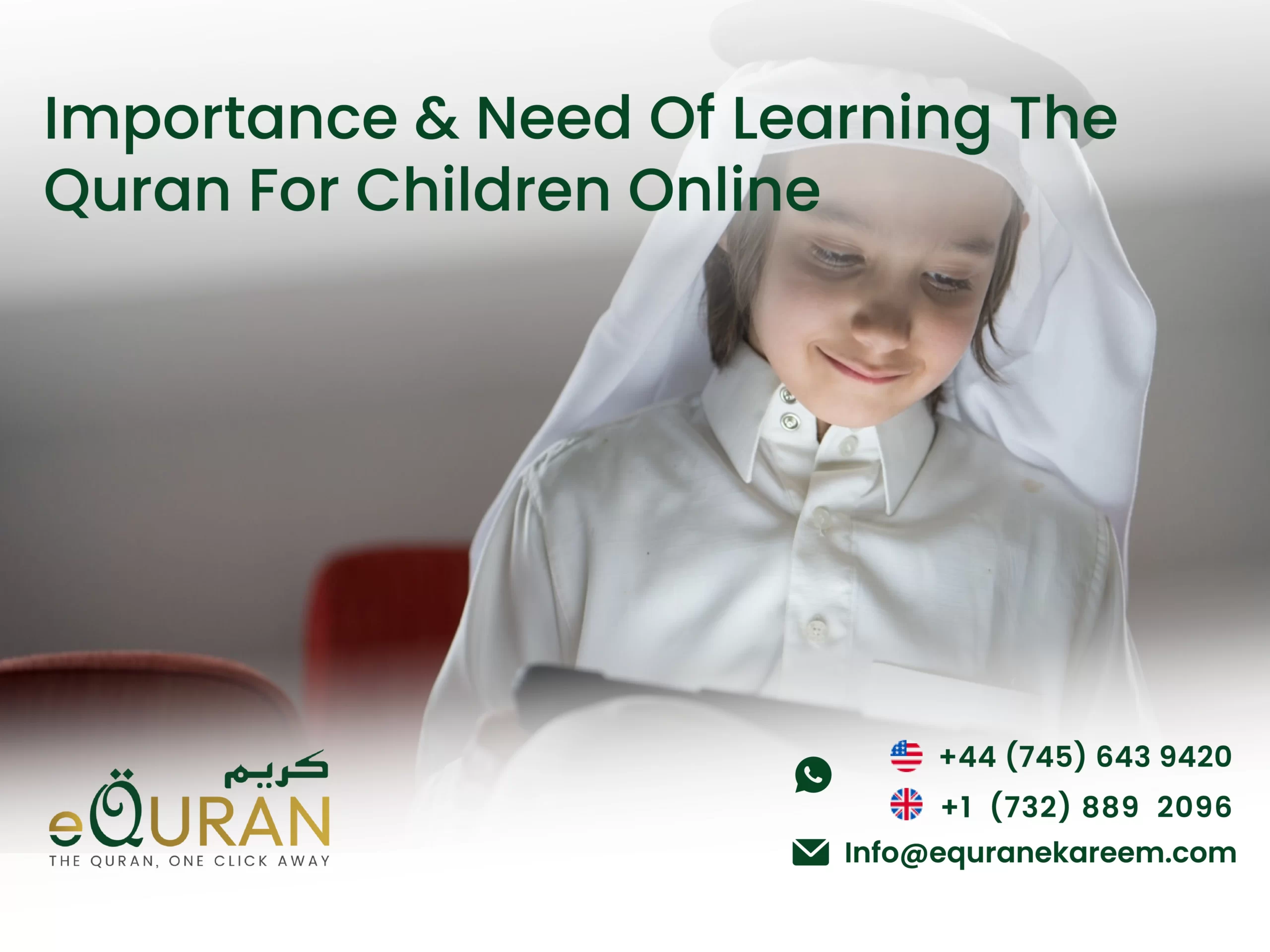 Importance And Need Of Learning The Quran by eQuranekareem online Quran Academy