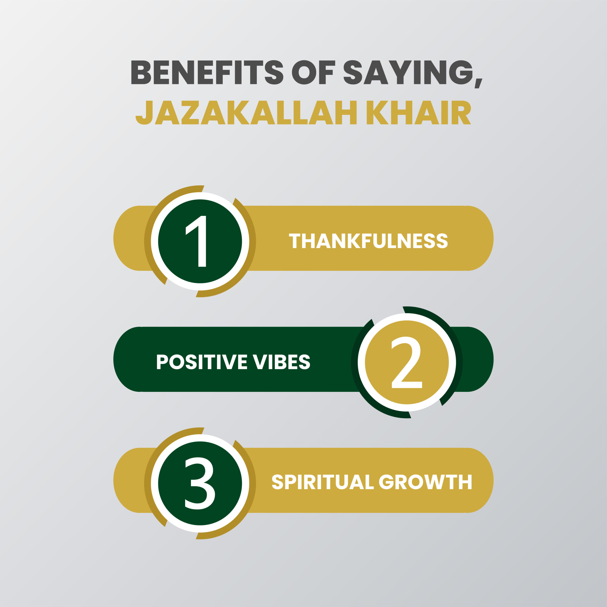Jazakallah Khair benefits and rewards for muslims